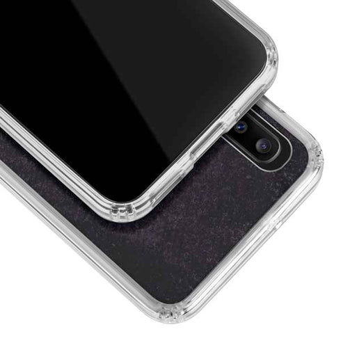 NHL Boston Bruins Distressed Galaxy A20 Clear Case